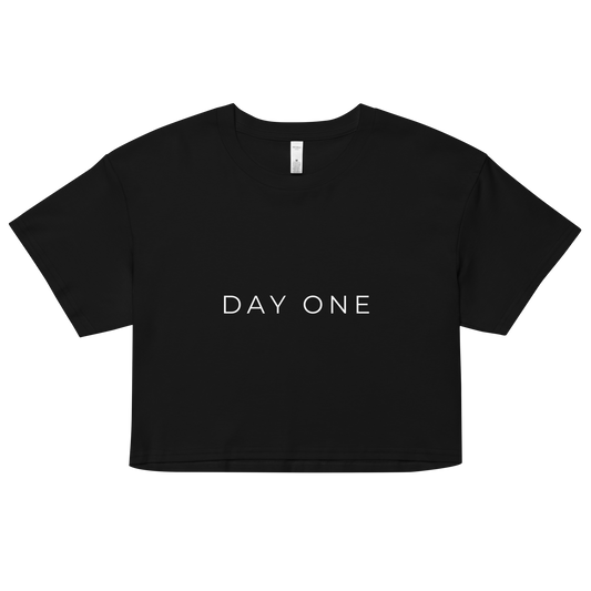 Day One crop Tee