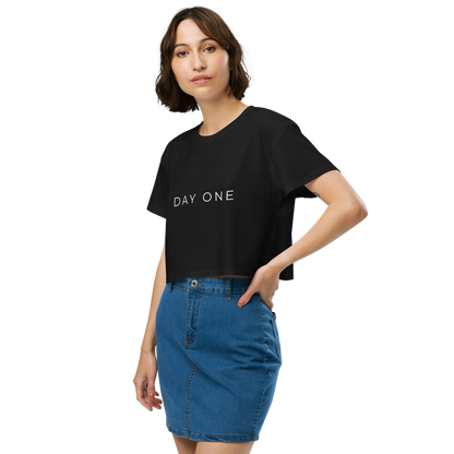 Day One crop Tee