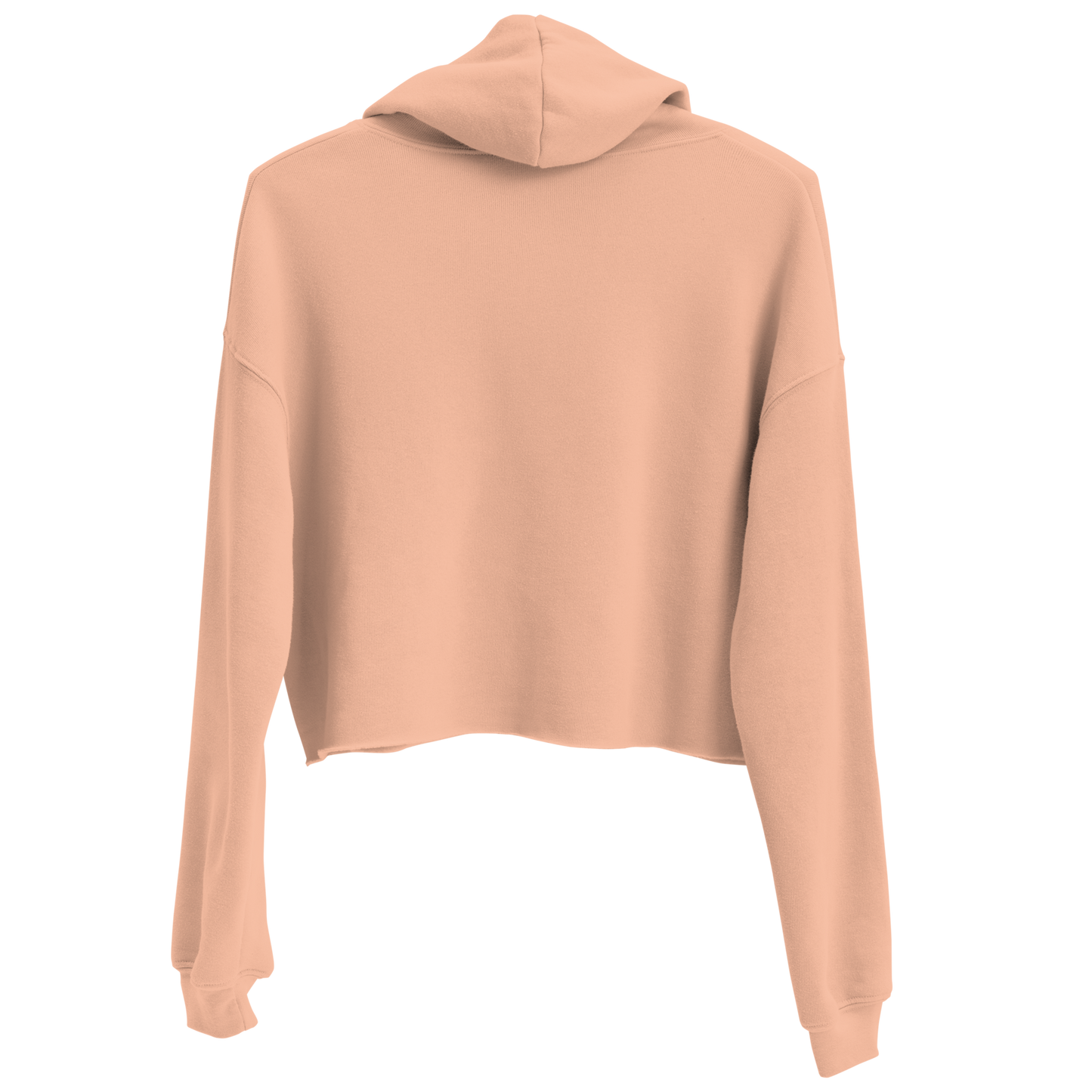 Bantam Crop Hoodie - Peach