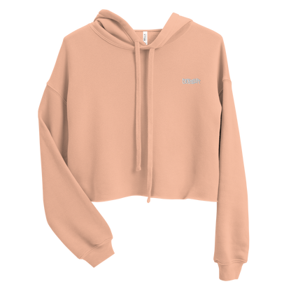 Bantam Crop Hoodie - Peach